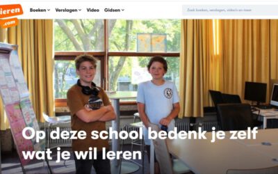 “Op deze school bedenk je zelf wat je wil leren”